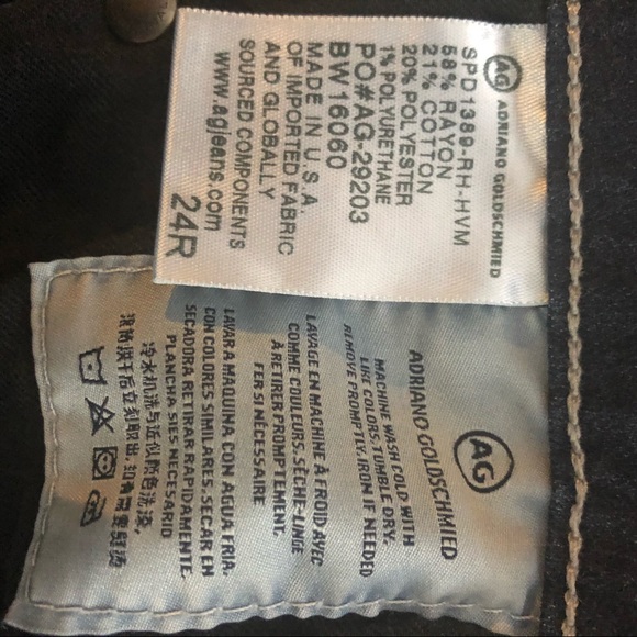 AG-ED Denim The Prima Crop MidRise Cigarette Crop - Picture 6 of 6